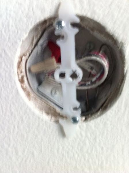 ceiling junction box not flush|canopy junction box problems.